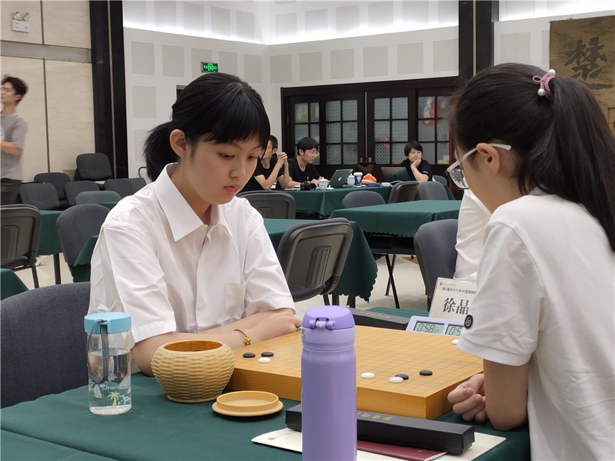 围棋张梦瑶图片