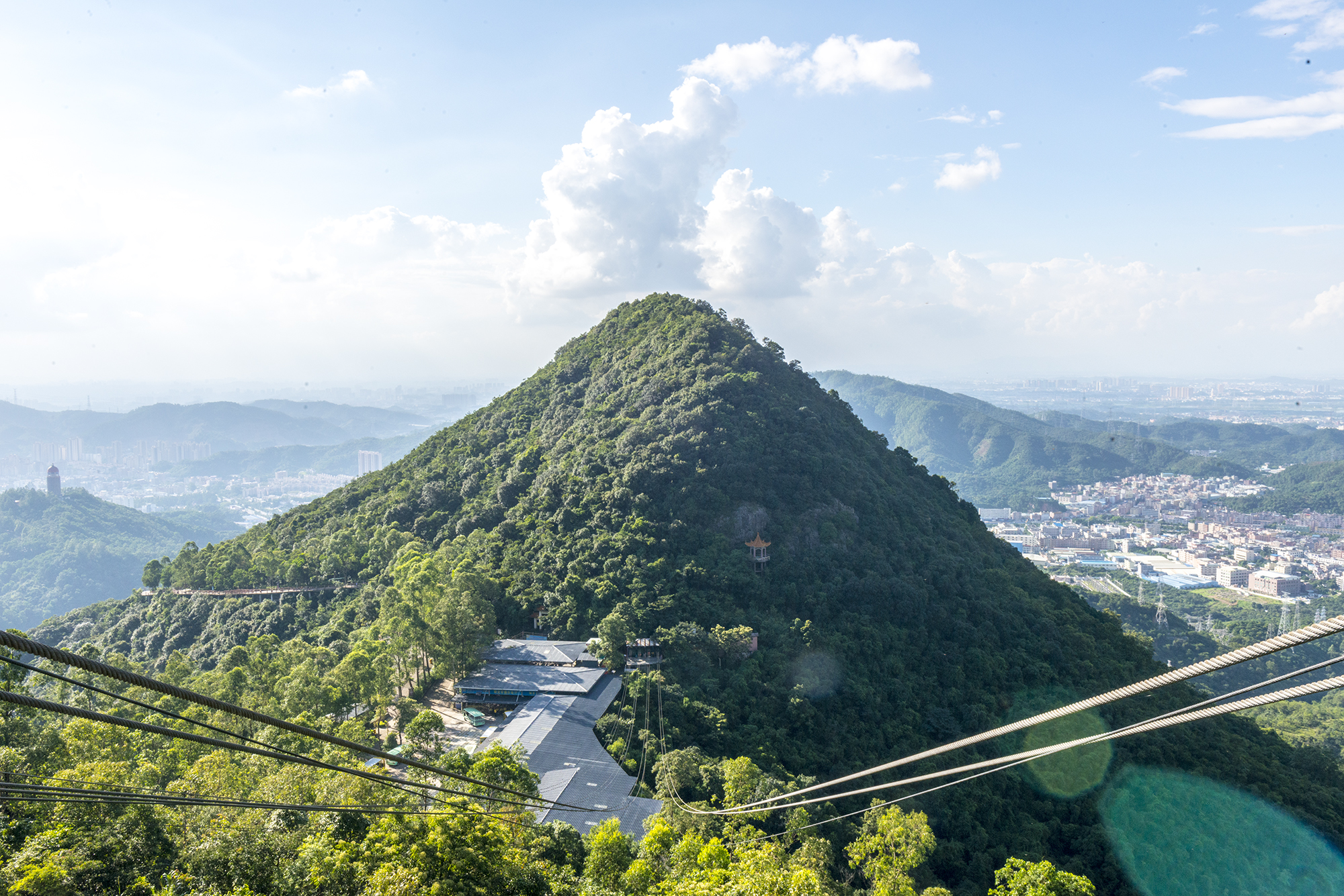 东莞观音山海拔图片