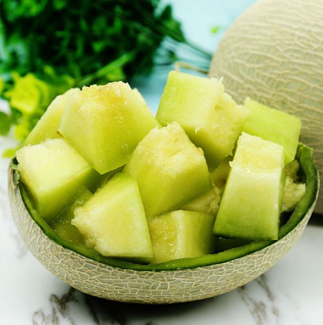 甜蜜暴击瓜界中的lv网纹瓜劲爆登场18度甜错过再等一年