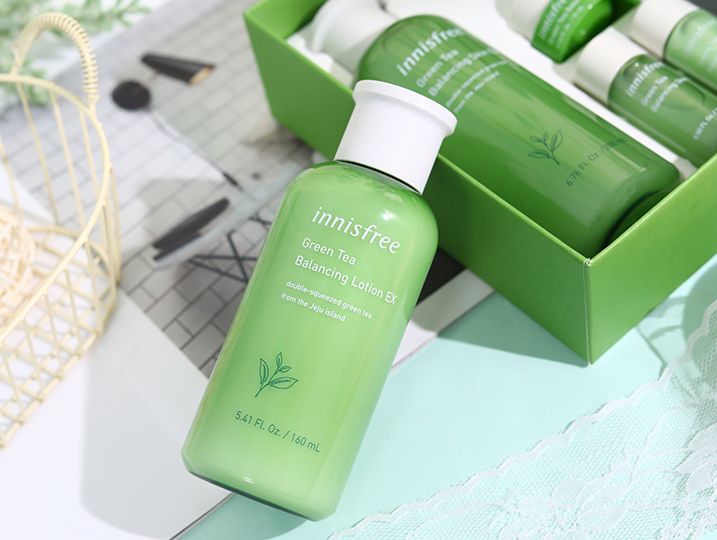 innisfree悦诗风吟绿茶水乳套盒