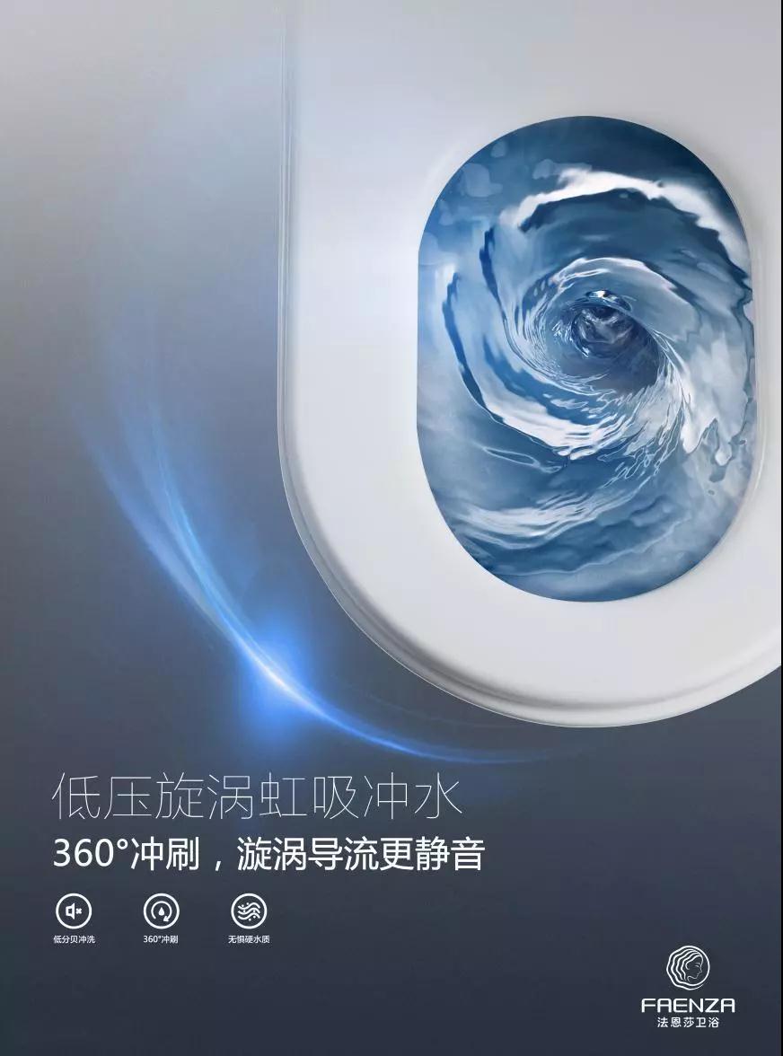 法恩莎卫浴丨论马桶的自我修养