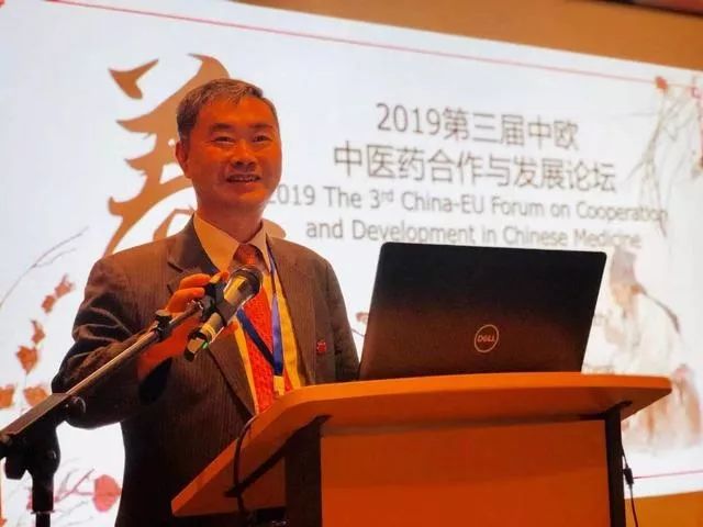 走出国门扬国医郑学宝教授应邀在2019中欧中医药合作与发展论坛上做