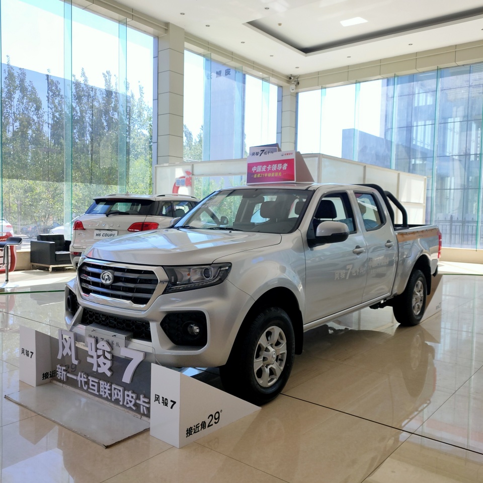 长城皮卡国六上市会乌海站