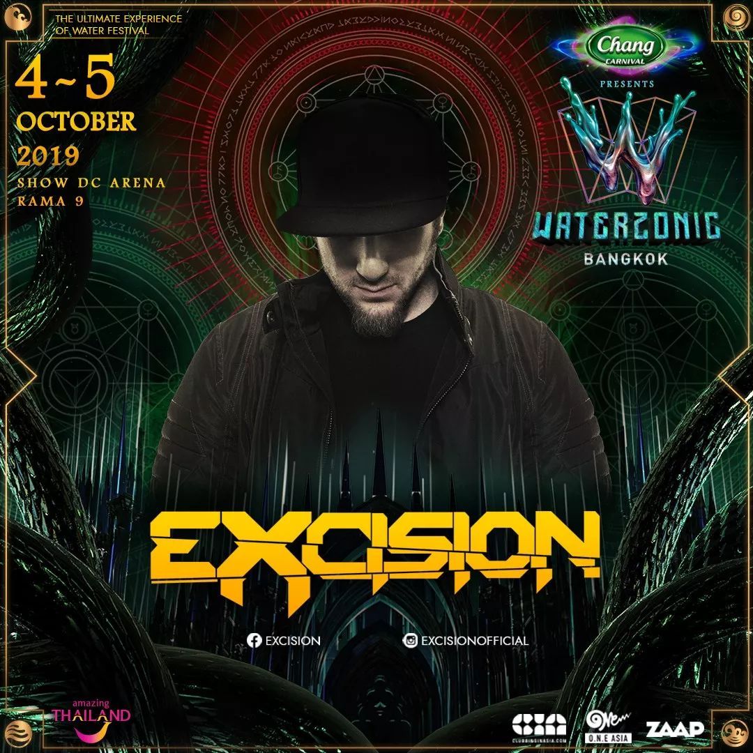 waterzonic泰国泼水电音节国庆来袭