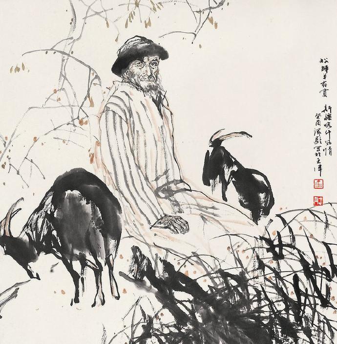 作品欣赏杜滋龄是一位勤奋专一的画家,他是那种视觉和思维都离不开