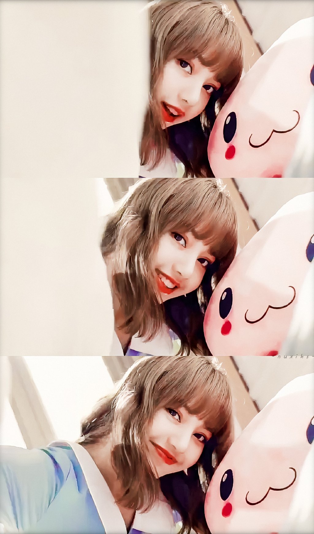 个微笑都甜进了blink们的内心,牵手手转圈圈,好像在跟丽莎谈恋爱一样!