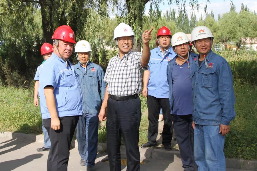 动态张钦到准大发电公司调研