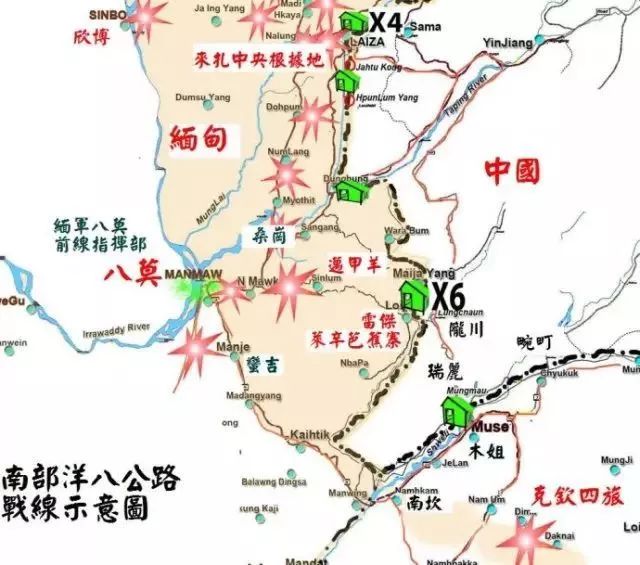 缅甸翡翠矿区地图图片