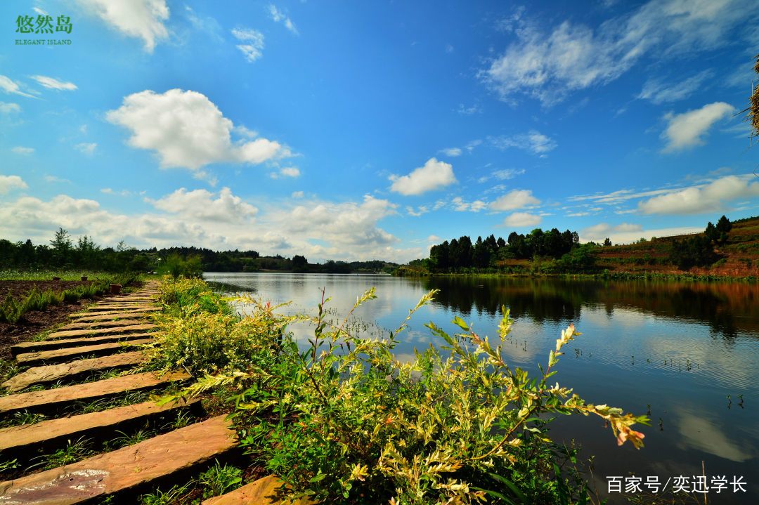 成都近郊你不该错过的夏天夕阳西下霞光万丈是最美黄昏
