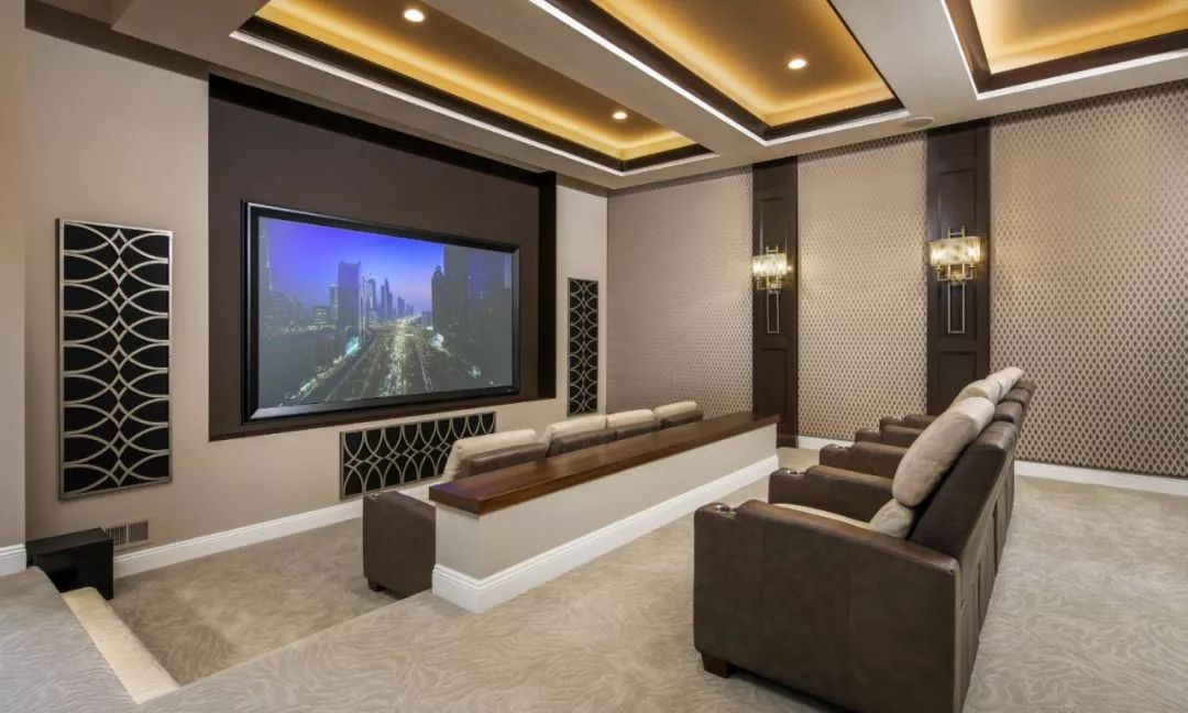 独享视觉盛宴美妙的家庭影音室设计