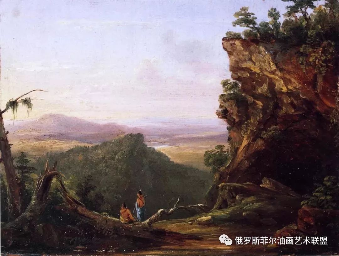 美国著名风景画家托马斯科尔油画作品欣赏