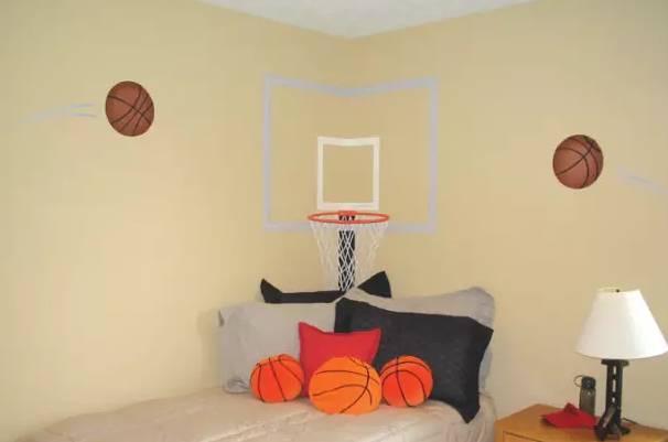 篮球世界杯|据说这是所有篮球爱好者梦寐以求的房间装修风格!