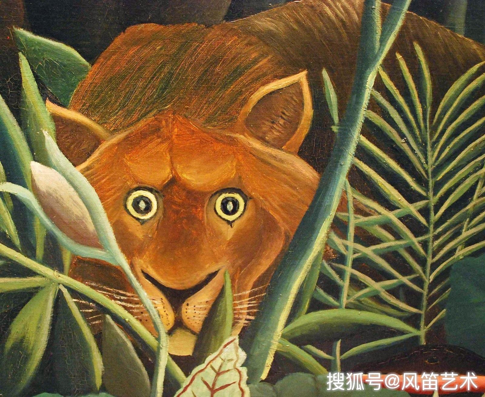 萌系艺术大师亨利卢梭的逆袭之路