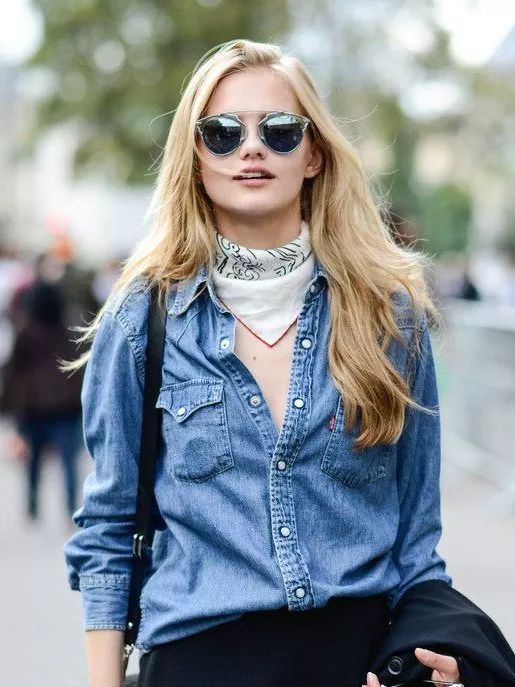 听我的都听我的,秋天的丝巾就该这么系!