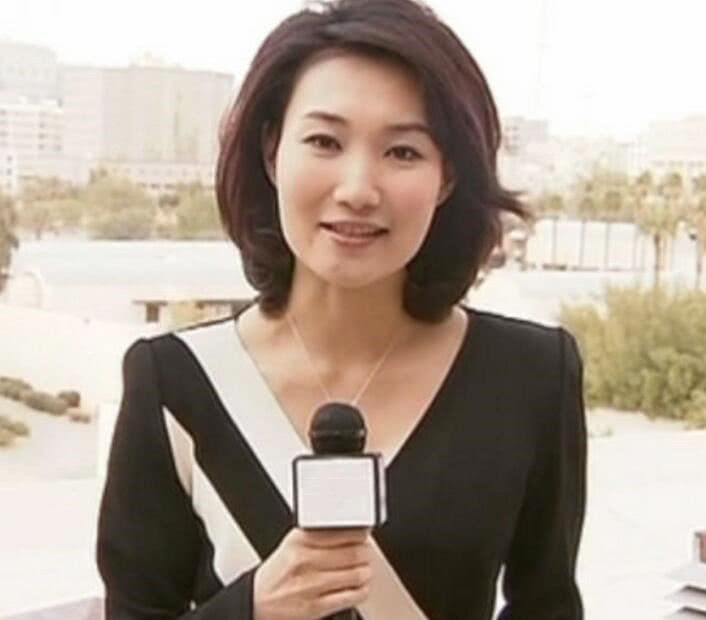 主持央视18年比海霞还优秀摘下戴12年假发比林青霞还美