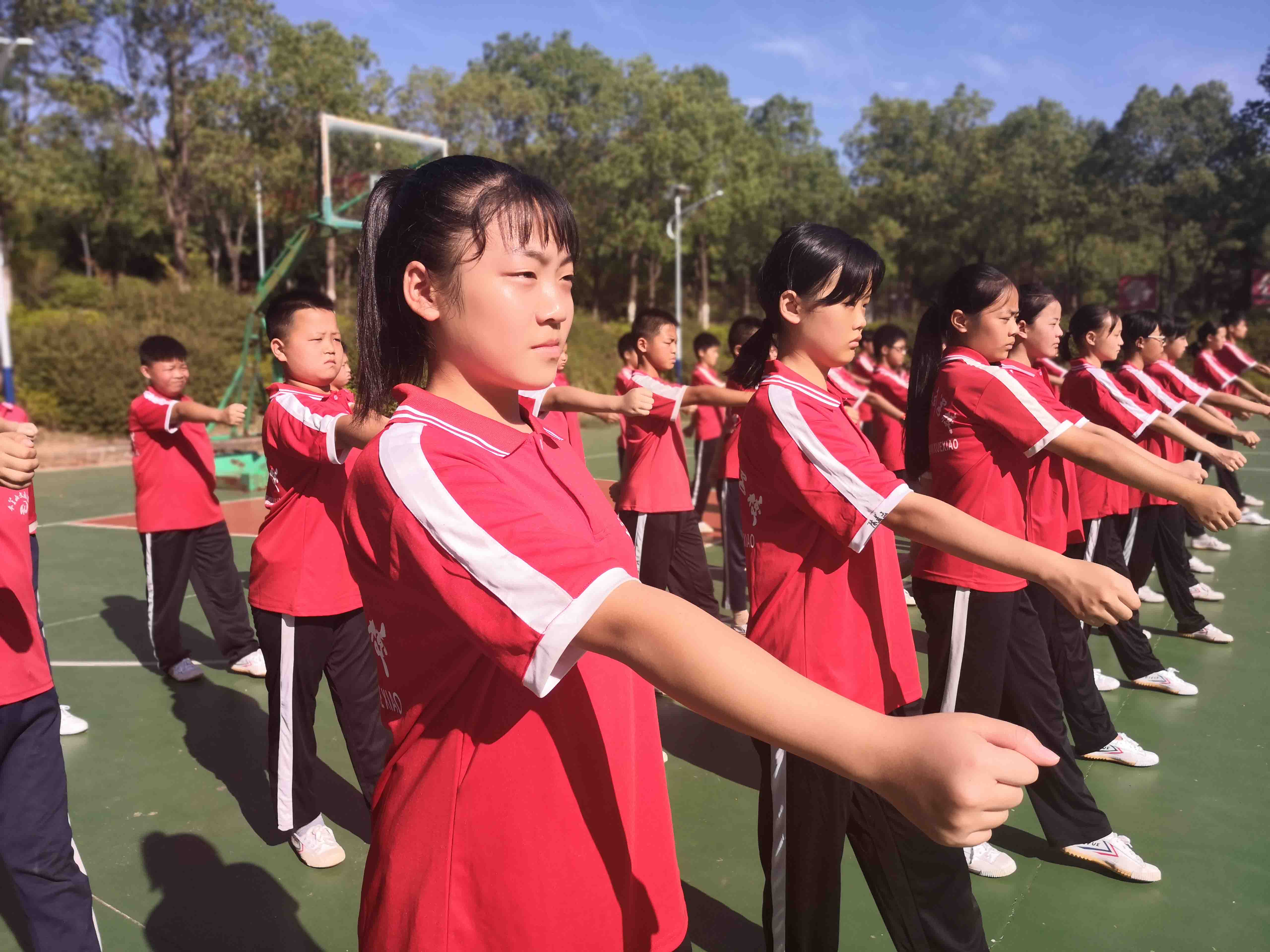 迎新季木兰山文武学校新生军训进行时