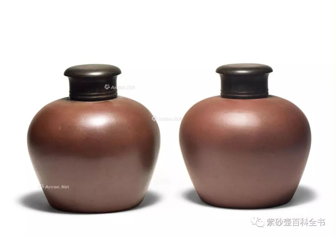 清中晚期 邵顺昌制二泉铭紫泥宫灯壶4012 民国 艺古斋款紫泥玉井壶