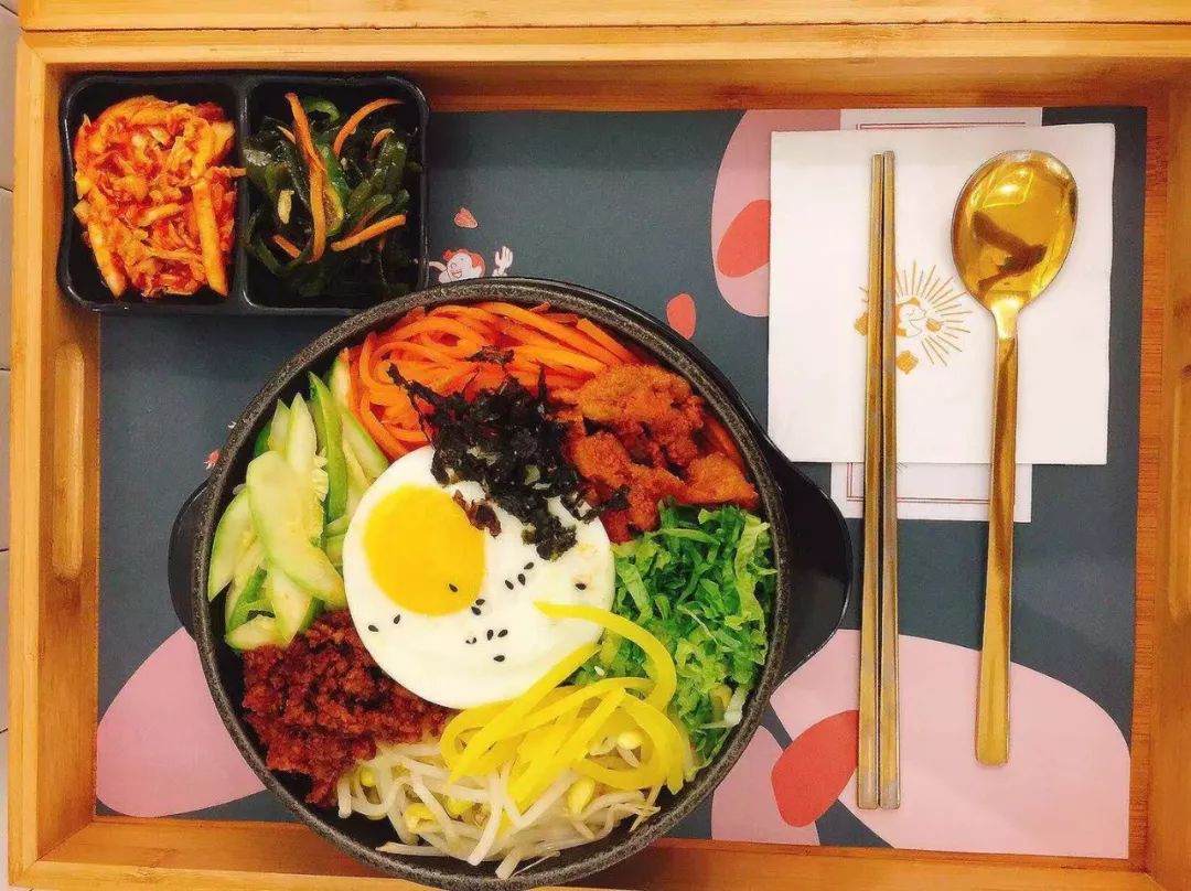 9元抢原价120元2-3人餐~超人气韩式美食!午饭收藏夹里的c位石锅拌饭!