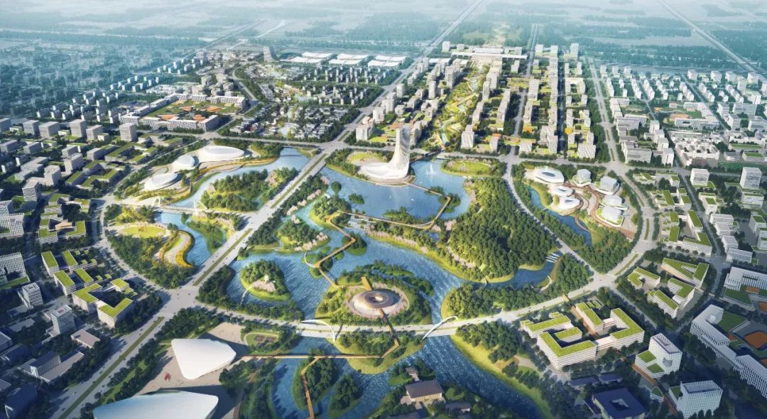 崔恺击败扎哈事务所unstudio获邢东新区城市设计邀请赛一等奖