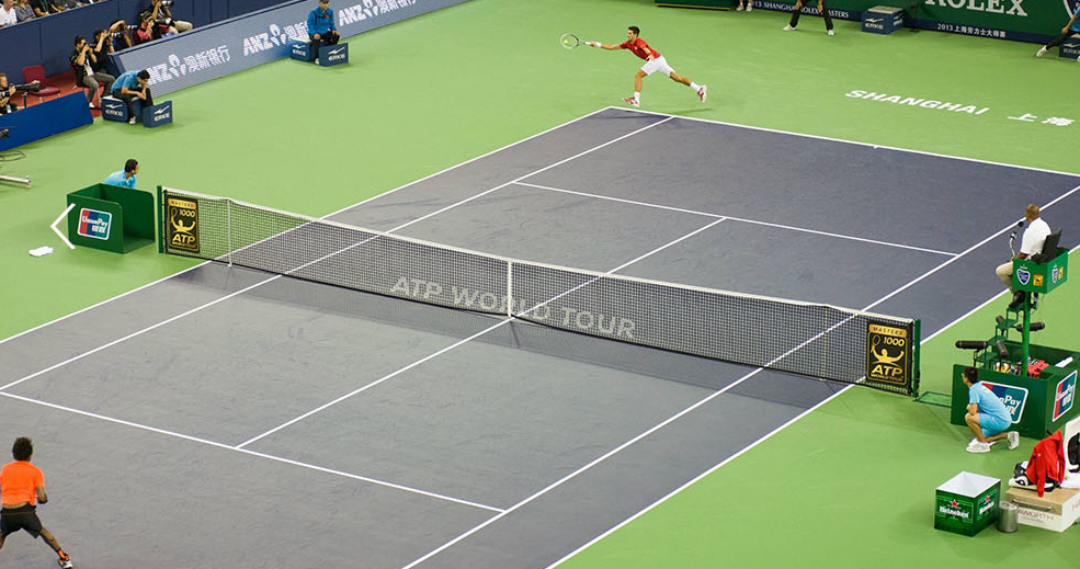 顶尖的网球选手们,高配置的场地,一场场精彩绝伦的比赛,在魔都即将