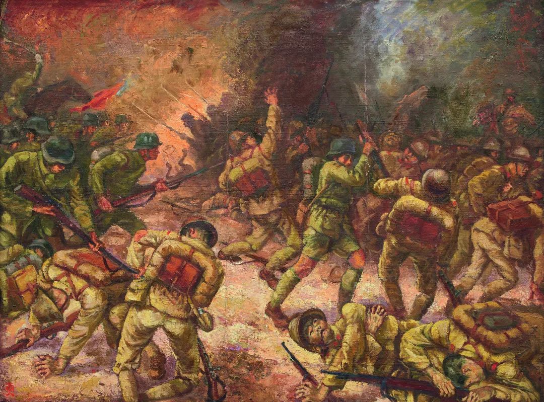 中央美术学院的前辈艺术家以刀笔为武器,投身于抗日战争的烽火硝烟