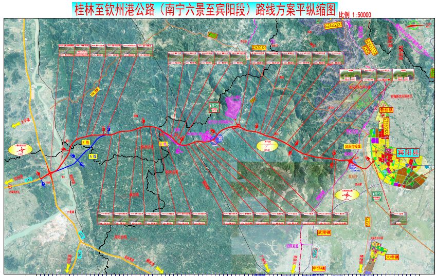 这条路建好后宾阳到南宁更近了,县城将有新高速出入口!