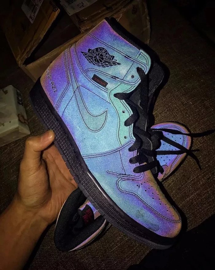 全新travisscottxaj6实物首次曝光3m发光aj1曝光