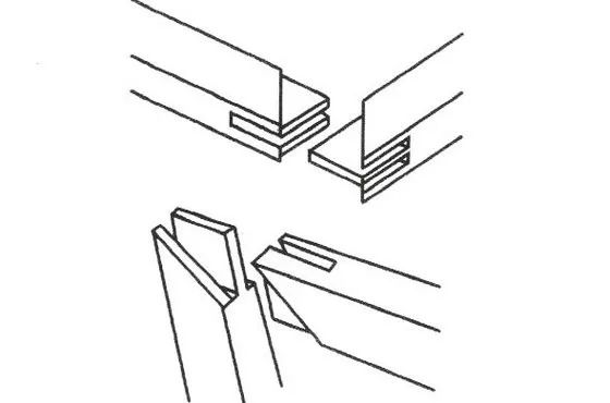 45度榫卯图图片