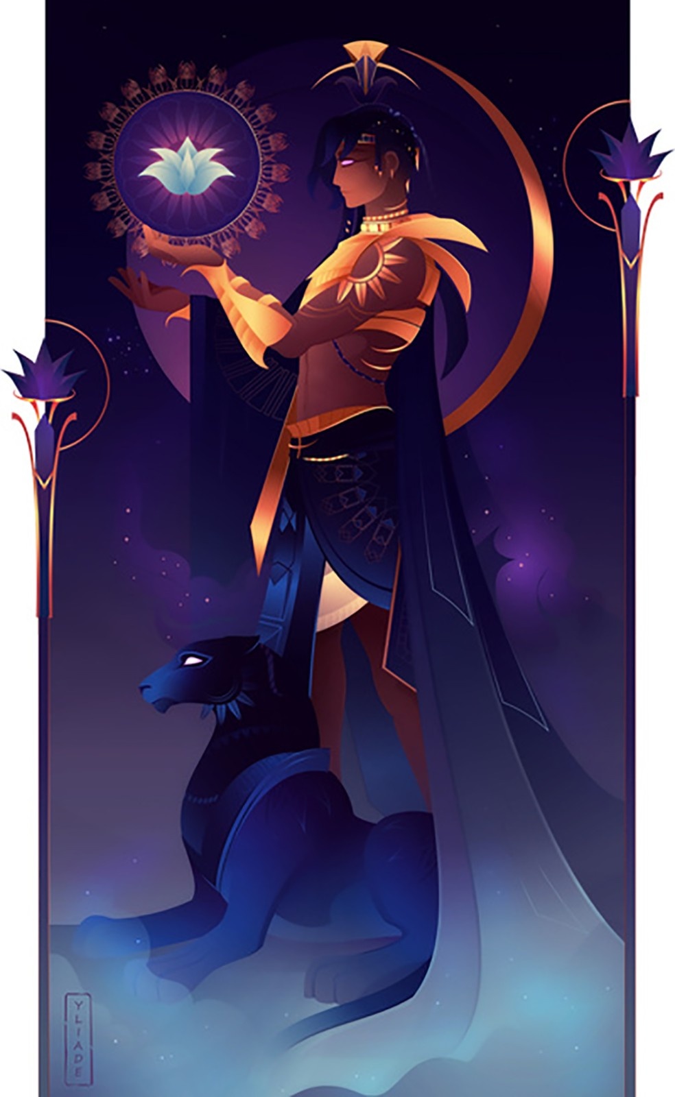 他脑海的埃及众神充满迷幻的异域风采又仙又霸气