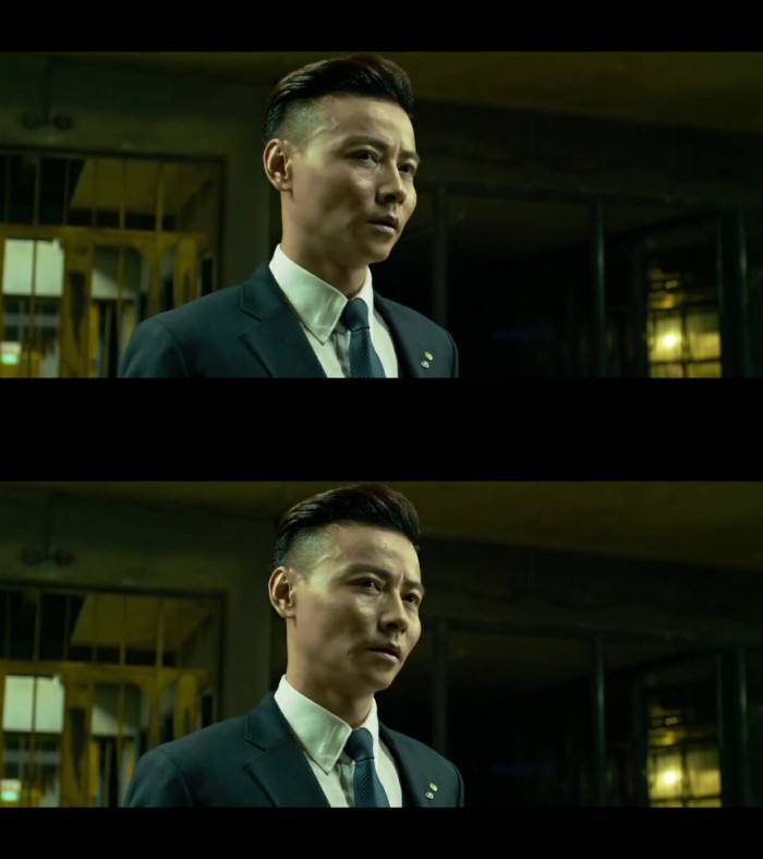 张晋在《杀破狼2》中饰演的这个典狱长虽然是个反派,但他的打戏以及