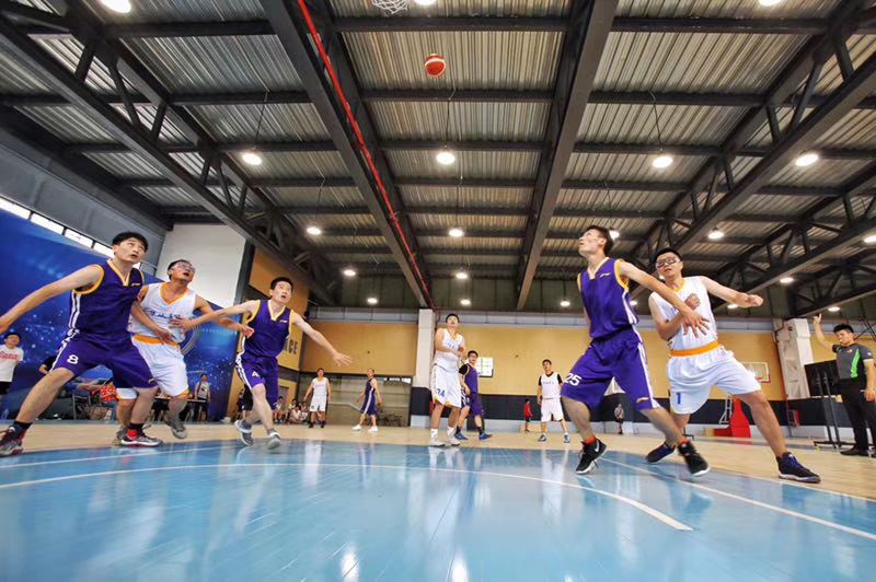 安吉销售篮球赛火热开赛_比赛