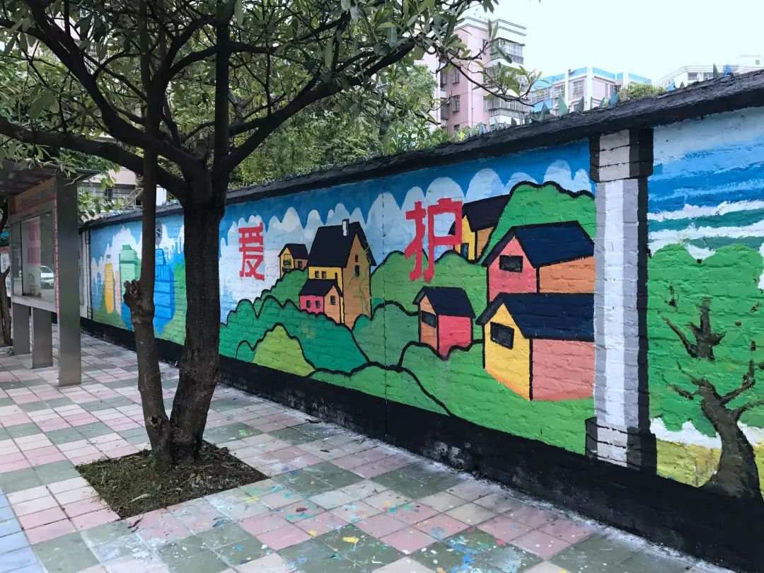 刷新高颜值看看这些街头彩绘扮靓肇庆城区