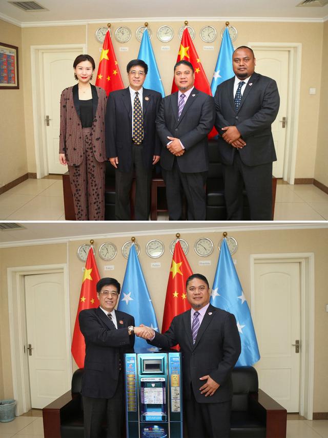 天泉鼎丰空气制水机入驻密克罗尼西亚联邦驻华大使馆