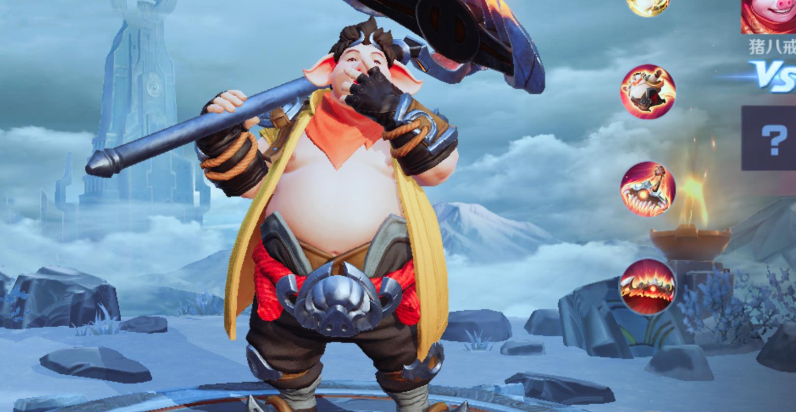 王者荣耀:猪八戒技能伤害分析,主加生命值,后期能控能打又能抗