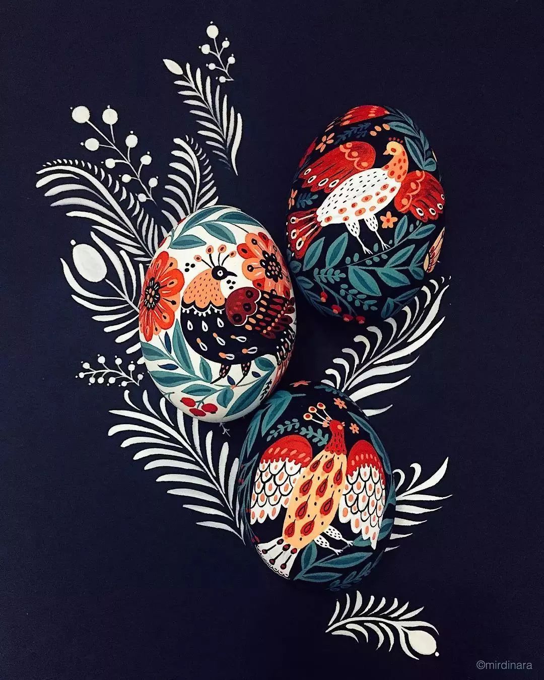 绘出了色彩艳丽可爱动人的小插画她擅长利用普通的蛋壳乌兹别克斯坦