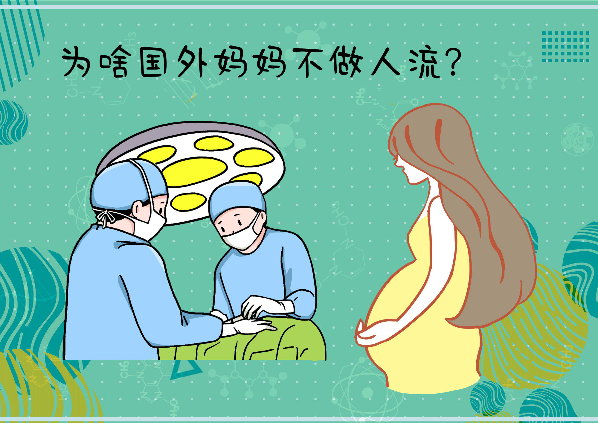 原創為啥外國媽媽不做人流除了孕育觀念避孕方式也是觀念省事省力