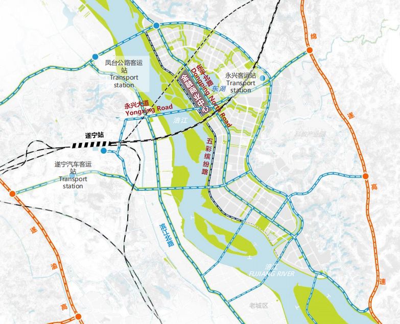 超高層地標即將展現河東二期這家公司拿下750畝地塊將助力遂寧打造