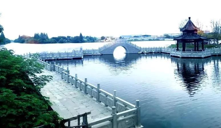 灶画之乡王江泾七彩古塘