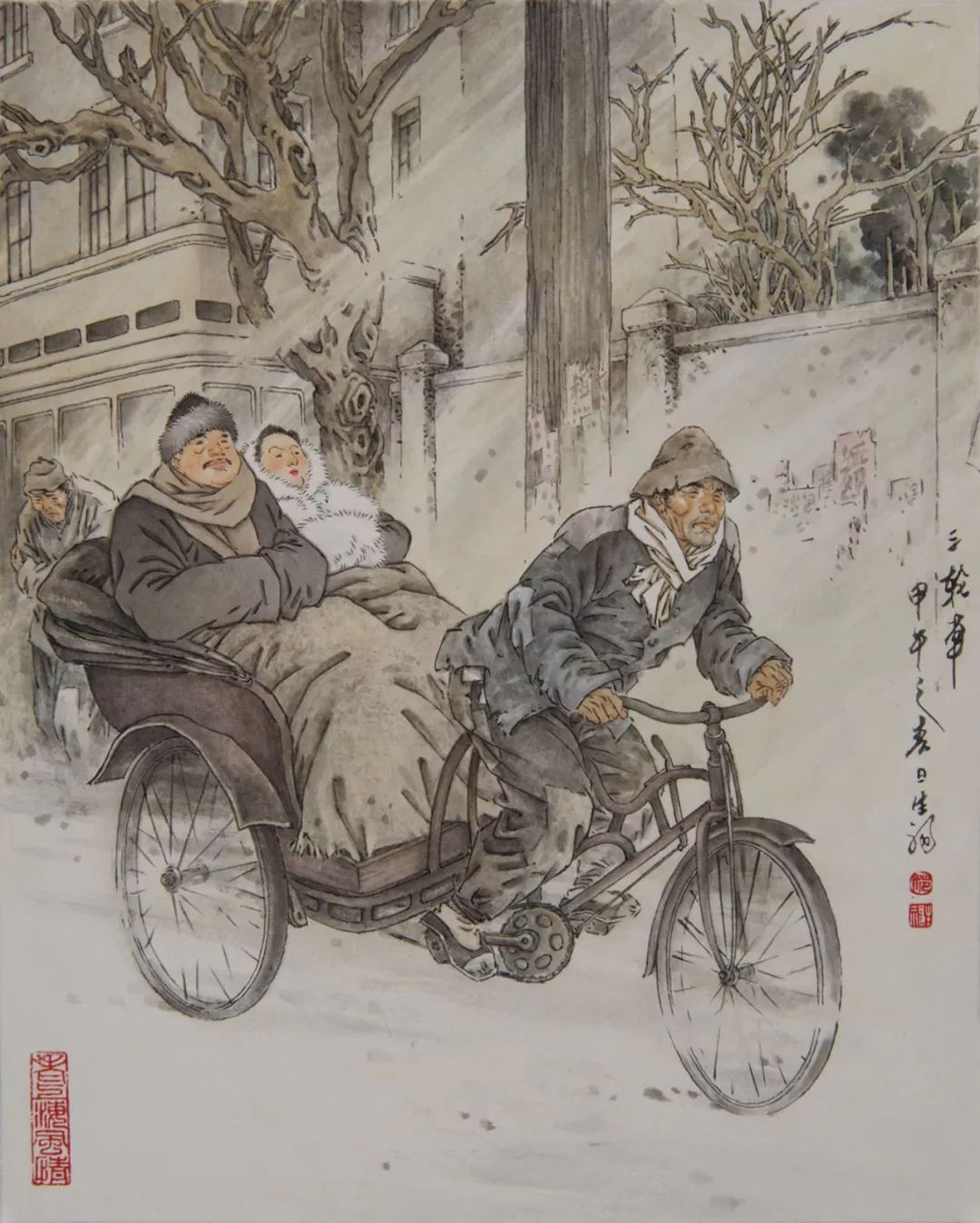 连环画情结范生福百年老上海系列