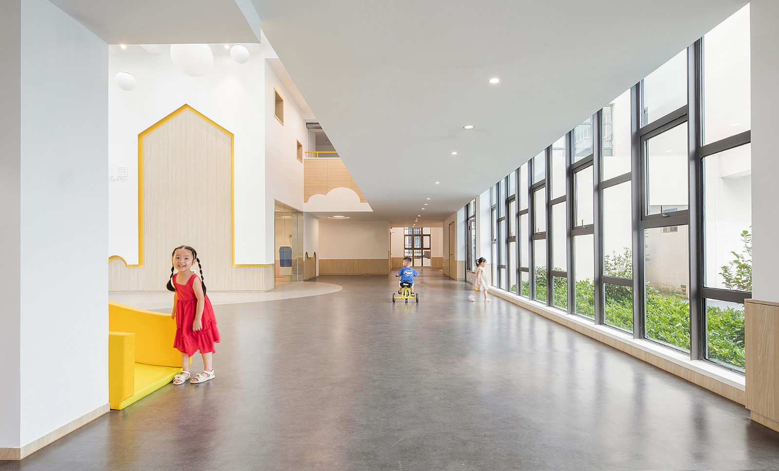 童乐白云朵朵洞头区灵昆幼儿园云艺设计欧模网