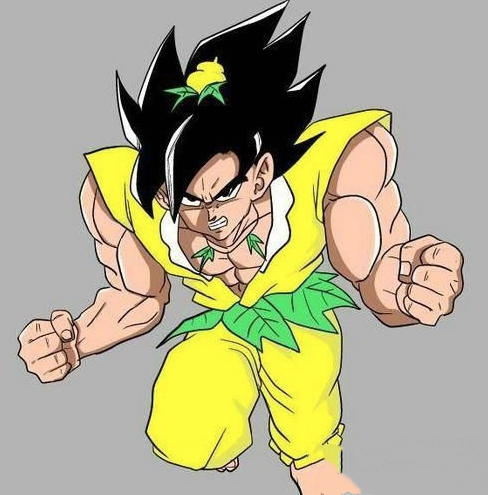 悟空三娃,在葫芦兄弟中,三娃被称为是"铁头娃",因为他刀枪不入,有着