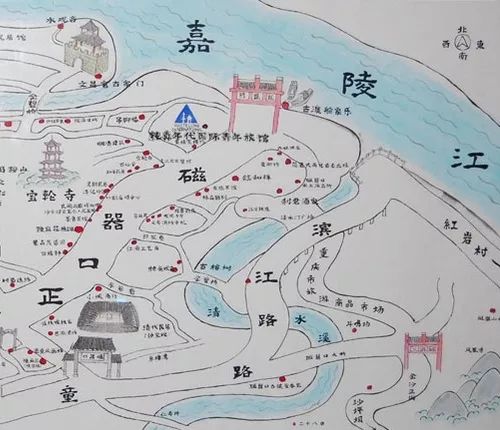 重庆明暗磁器口