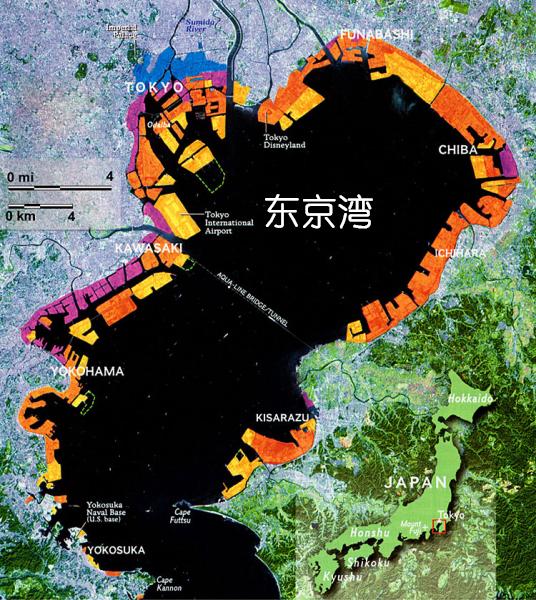 日本填海史30年新增土地118亿平方米第二大湖直接填了种水稻