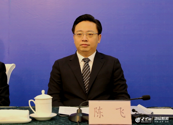 山东省政府召开新闻发布会,烟台市委副书记,市长陈飞介绍称,山东