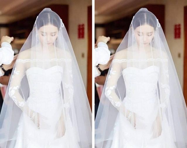 女星白纱蒙面照杨幂清新迪丽热巴唯美刘诗诗的几乎认不出