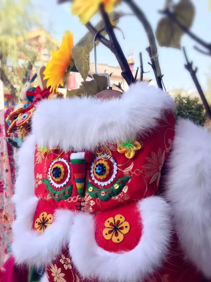 壹和织道03-买家秀虎头云锦斗篷,非物