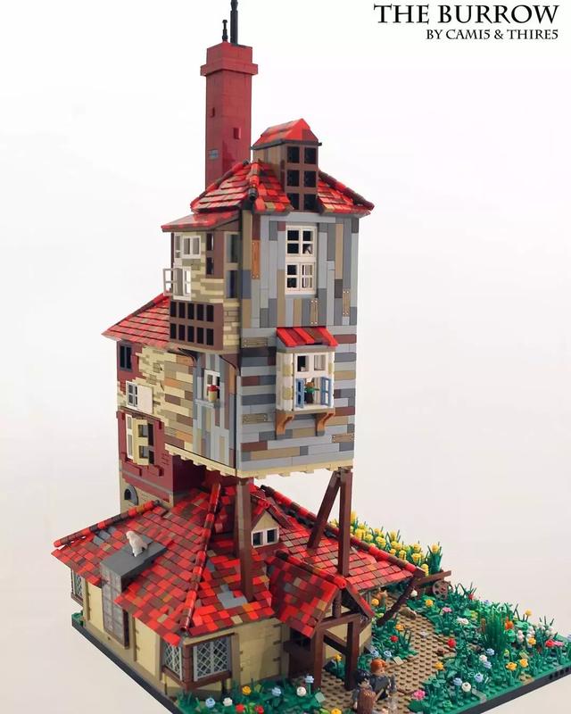 lego乐高moc作品欣赏今天是偏建筑场景系列