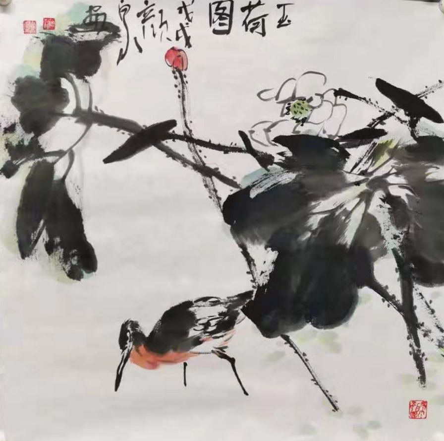 中国画名家——画家颜泉花鸟画欣赏