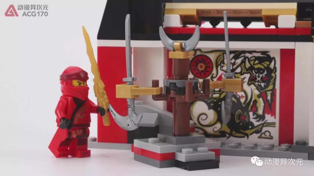 乐高积木幻影忍者70670神秘的幻影旋转术训练馆