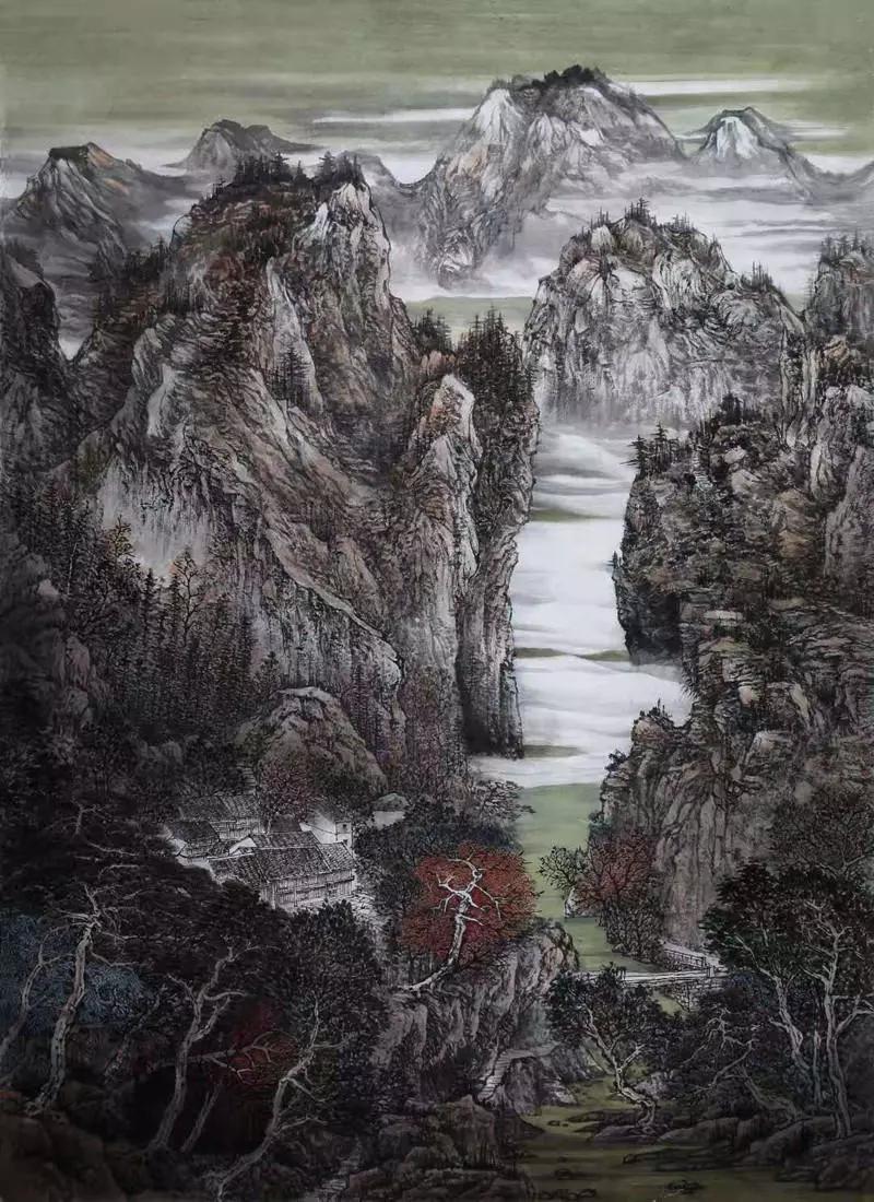 东北山水画界明珠马秀英作品鉴赏